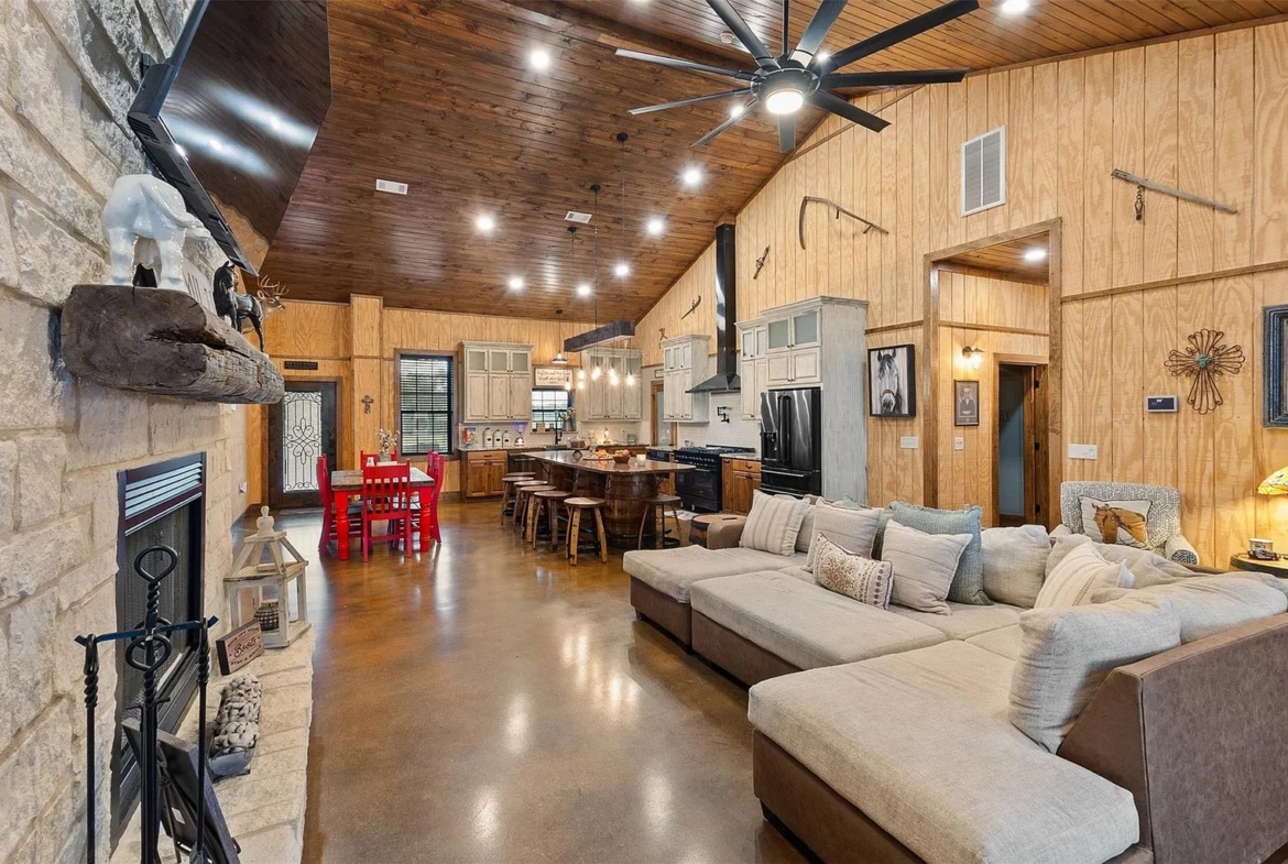 20.35 Acres, Custom 4/3 Barndominium, 6-Stall Stable, Lighted Arena, Turnout Pens, Hay Pasture, Multiple Barns, Workshop, Fenced/ Cross Fenced