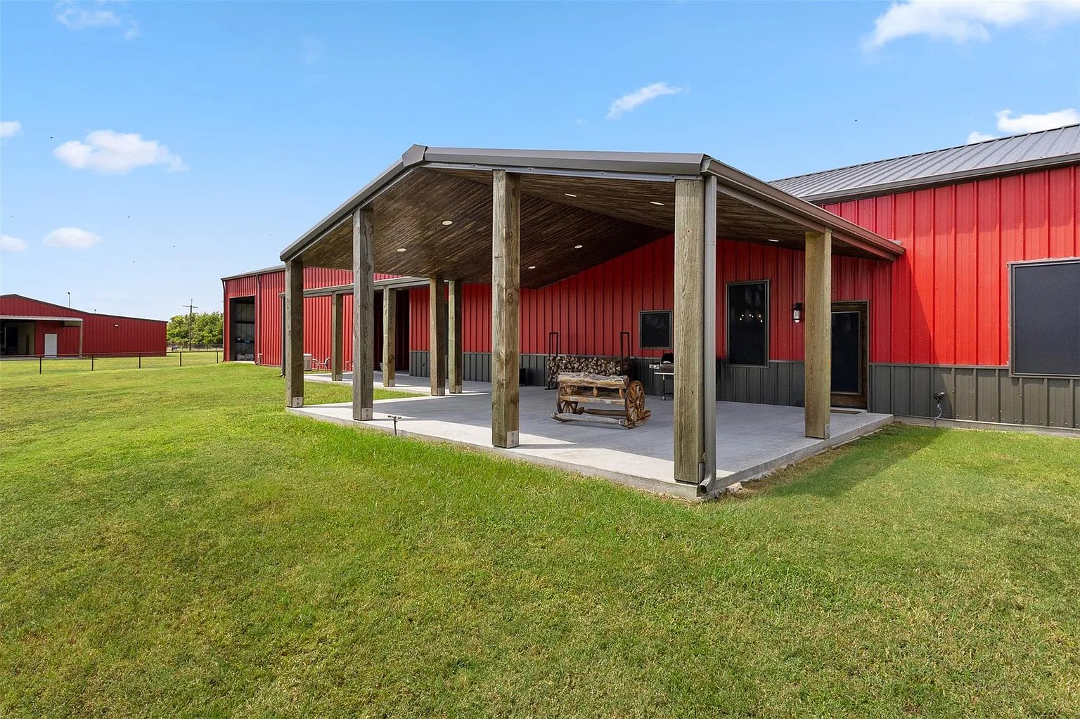20.35 Acres, Custom 4/3 Barndominium, 6-Stall Stable, Lighted Arena, Turnout Pens, Hay Pasture, Multiple Barns, Workshop, Fenced/ Cross Fenced