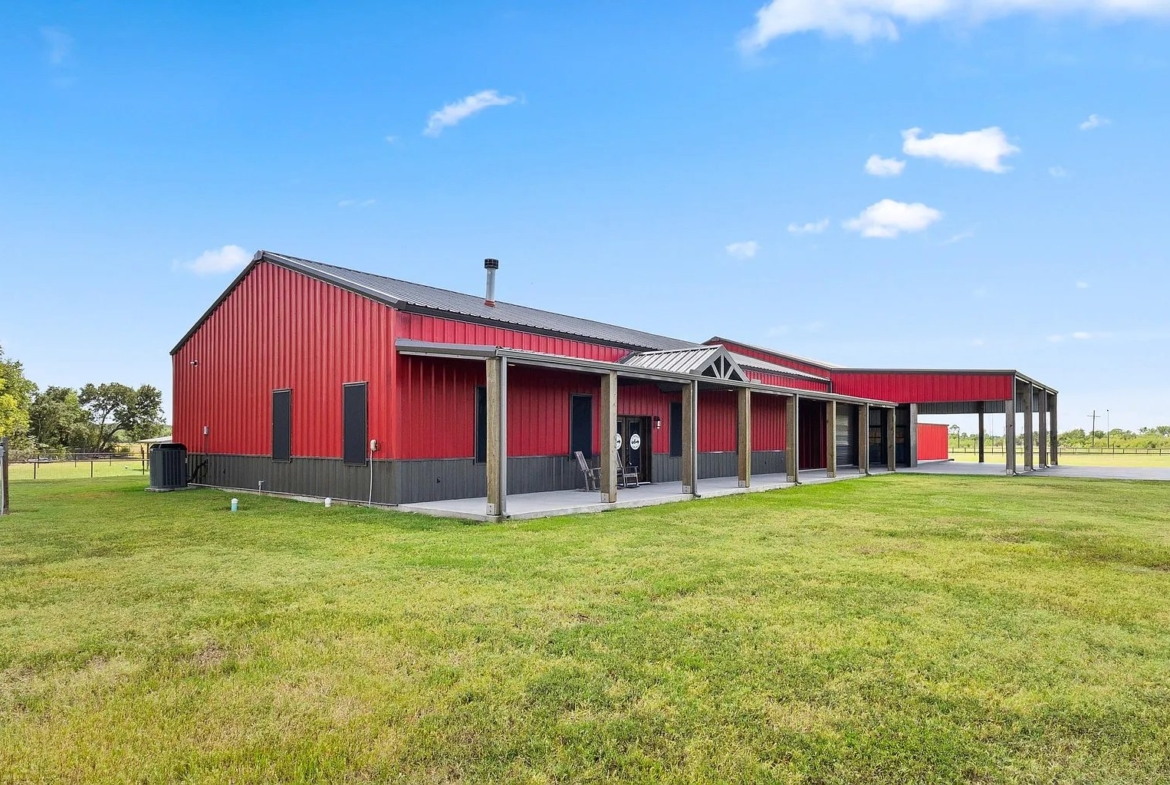 20.35 Acres, Custom 4/3 Barndominium, 6-Stall Stable, Lighted Arena, Turnout Pens, Hay Pasture, Multiple Barns, Workshop, Fenced/ Cross Fenced