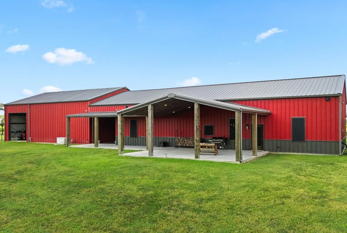 20.35 Acres, Custom 4/3 Barndominium, 6-Stall Stable, Lighted Arena, Turnout Pens, Hay Pasture, Multiple Barns, Workshop, Fenced/ Cross Fenced