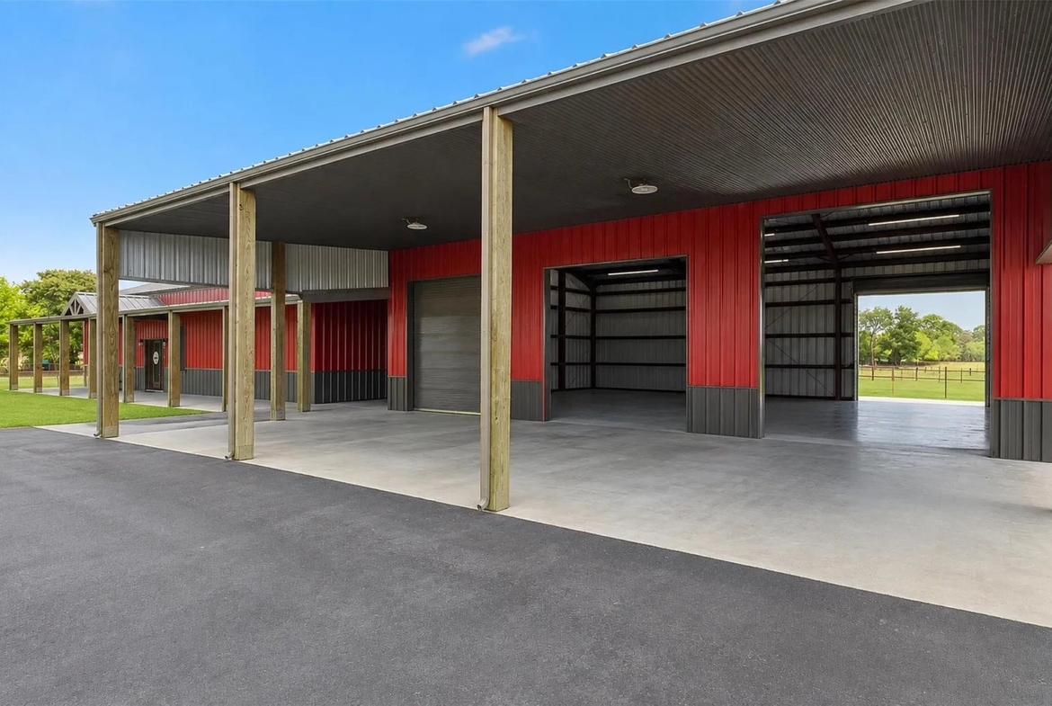20.35 Acres, Custom 4/3 Barndominium, 6-Stall Stable, Lighted Arena, Turnout Pens, Hay Pasture, Multiple Barns, Workshop, Fenced/ Cross Fenced