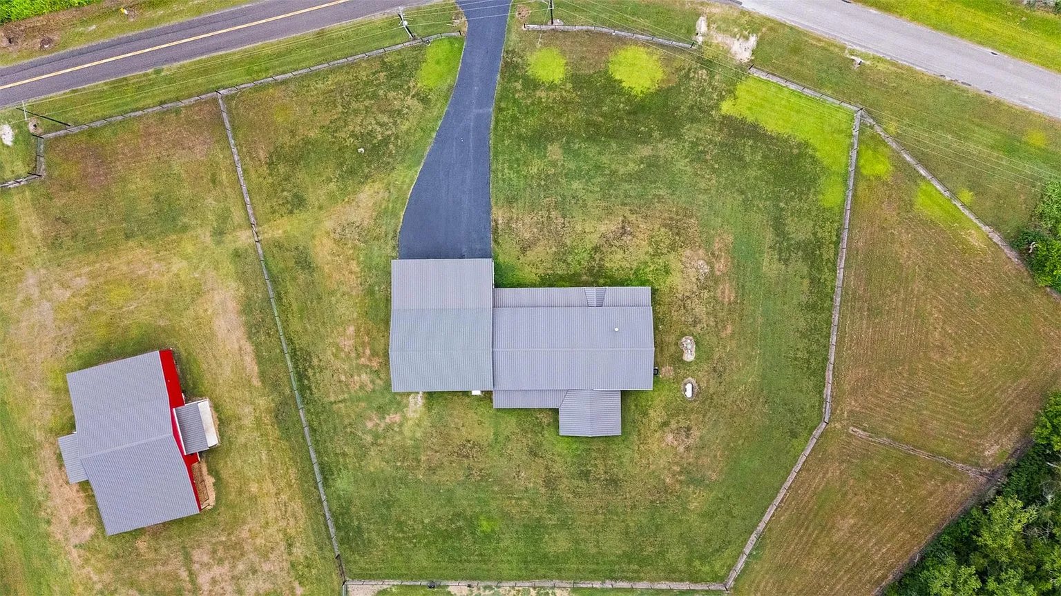 20.35 Acres, Custom 4/3 Barndominium, 6-Stall Stable, Lighted Arena, Turnout Pens, Hay Pasture, Multiple Barns, Workshop, Fenced/ Cross Fenced
