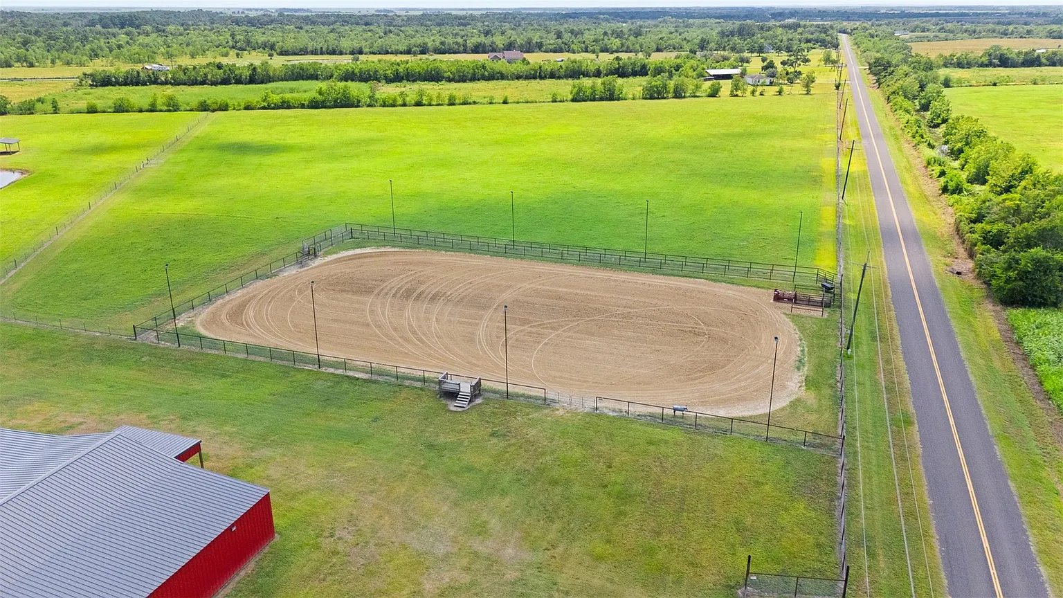 20.35 Acres, Custom 4/3 Barndominium, 6-Stall Stable, Lighted Arena, Turnout Pens, Hay Pasture, Multiple Barns, Workshop, Fenced/ Cross Fenced